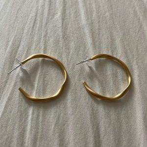 Gold Plated Hook Earring